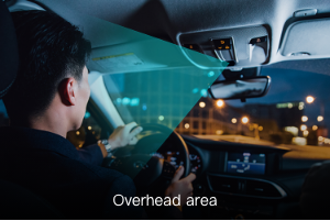 Overhead area
